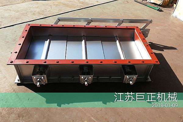 方形擋板門（寬2m）完工，待包裝發貨