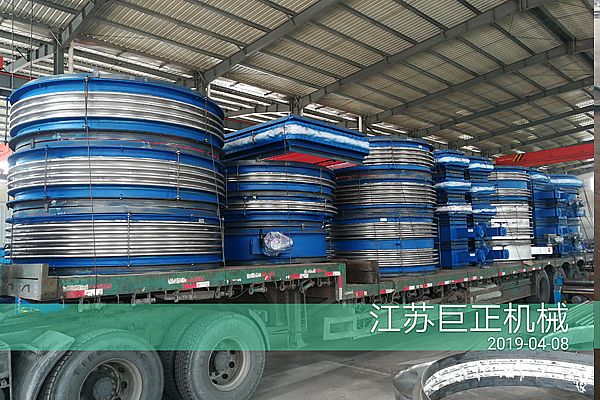 擋板門(mén)/非金屬膨脹節(jié)完工，準(zhǔn)備發(fā)往山東客戶(hù)