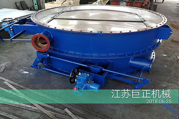 圓形擋板門（直徑280cm）制作完工了，待包裝入庫